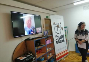 Spotkanie z pisarzem w ramach projektu