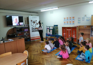 Spotkanie z pisarzem w ramach projektu