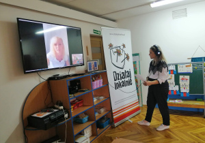 Spotkanie z pisarzem w ramach projektu