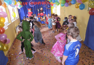 Bal karnawałowy w przedszkolu