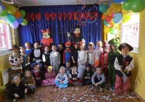 Bal karnawałowy w przedszkolu